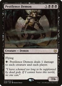 Pestilence Demon - Duel Decks: Nissa vs. Ob Nixilis - Magic: The Gathering card