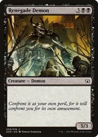 Renegade Demon - Duel Decks: Nissa vs. Ob Nixilis - Magic: The Gathering card