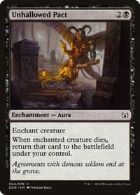 Unhallowed Pact - Duel Decks: Nissa vs. Ob Nixilis - Magic: The Gathering card