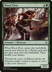 Wood Elves - Duel Decks: Nissa vs. Ob Nixilis - Magic: The Gathering card