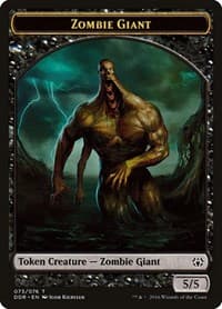 Zombie Giant Token - Duel Decks: Nissa vs. Ob Nixilis - Magic: The Gathering card