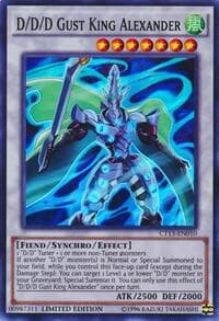 D/D/D Gust King Alexander - 2016 Mega-Tins - YuGiOh card