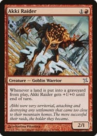 Akki Raider - Betrayers of Kamigawa - Magic: The Gathering card