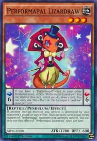 Performapal Lizardraw - 2016 Mega-Tins Mega Pack - YuGiOh card