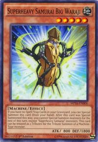 Superheavy Samurai Big Waraji - 2016 Mega-Tins Mega Pack - YuGiOh card