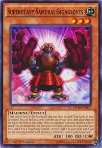 Superheavy Samurai Gigagloves - 2016 Mega-Tins Mega Pack - YuGiOh card