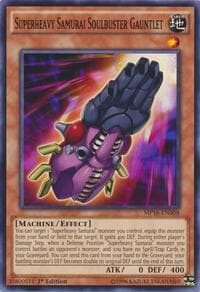 Superheavy Samurai Soulbuster Gauntlet - 2016 Mega-Tins Mega Pack - YuGiOh card