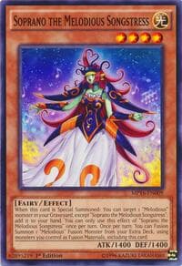 Soprano the Melodious Songstress - 2016 Mega-Tins Mega Pack - YuGiOh card