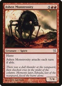 Ashen Monstrosity - Betrayers of Kamigawa - Magic: The Gathering card