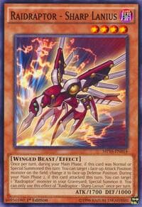 Raidraptor - Sharp Lanius - 2016 Mega-Tins Mega Pack - YuGiOh card