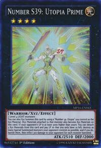 Number S39: Utopia Prime - 2016 Mega-Tins Mega Pack - YuGiOh card