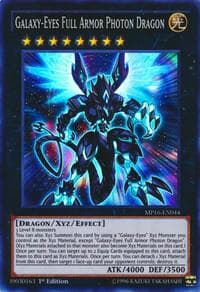 Galaxy-Eyes Full Armor Photon Dragon - 2016 Mega-Tins Mega Pack - YuGiOh card