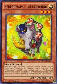 Performapal Thunderhino - 2016 Mega-Tins Mega Pack - YuGiOh card