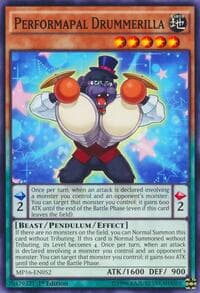 Performapal Drummerilla - 2016 Mega-Tins Mega Pack - YuGiOh card