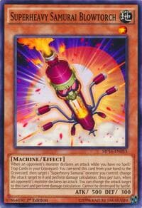 Superheavy Samurai Blowtorch - 2016 Mega-Tins Mega Pack - YuGiOh card