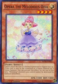 Opera the Melodious Diva - 2016 Mega-Tins Mega Pack - YuGiOh card