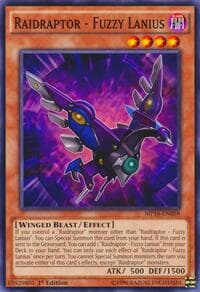 Raidraptor - Fuzzy Lanius - 2016 Mega-Tins Mega Pack - YuGiOh card