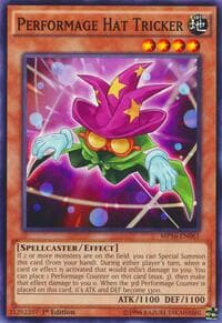 Performage Hat Tricker - 2016 Mega-Tins Mega Pack - YuGiOh card