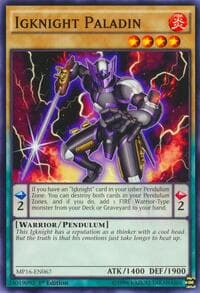 Igknight Paladin - 2016 Mega-Tins Mega Pack - YuGiOh card