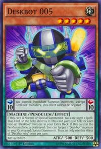 Deskbot 005 - 2016 Mega-Tins Mega Pack - YuGiOh card