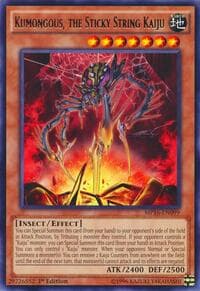 Kumongous, the Sticky String Kaiju - 2016 Mega-Tins Mega Pack - YuGiOh card