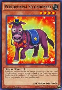 Performapal Secondonkey - 2016 Mega-Tins Mega Pack - YuGiOh card