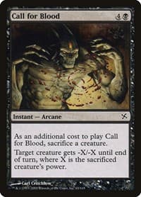 Call for Blood - Betrayers of Kamigawa - Magic: The Gathering card