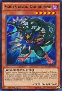 Assault Blackwing - Kunai the Drizzle - 2016 Mega-Tins Mega Pack - YuGiOh card