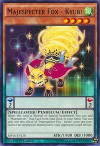 Majespecter Fox - Kyubi - 2016 Mega-Tins Mega Pack - YuGiOh card