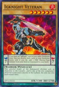 Igknight Veteran - 2016 Mega-Tins Mega Pack - YuGiOh card