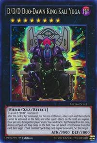 D/D/D Duo-Dawn King Kali Yuga - 2016 Mega-Tins Mega Pack - YuGiOh card