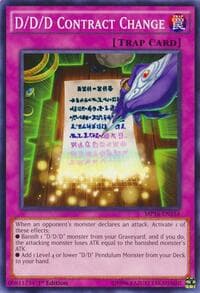 D/D/D Contract Change - 2016 Mega-Tins Mega Pack - YuGiOh card