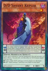 D/D Savant Kepler - 2016 Mega-Tins Mega Pack - YuGiOh card