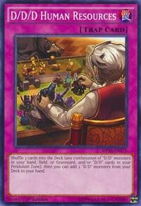 D/D/D Human Resources - 2016 Mega-Tins Mega Pack - YuGiOh card