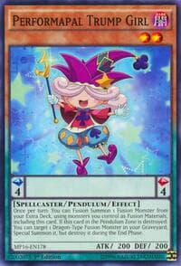Performapal Trump Girl - 2016 Mega-Tins Mega Pack - YuGiOh card