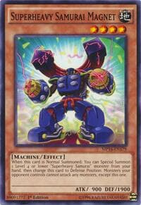 Superheavy Samurai Magnet - 2016 Mega-Tins Mega Pack - YuGiOh card