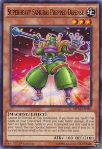 Superheavy Samurai Prepped Defense - 2016 Mega-Tins Mega Pack - YuGiOh card