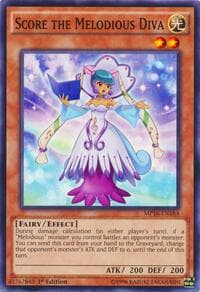 Score the Melodious Diva - 2016 Mega-Tins Mega Pack - YuGiOh card