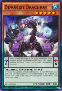 Dinomist Brachion - 2016 Mega-Tins Mega Pack - YuGiOh card