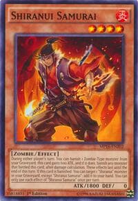 Shiranui Samurai - 2016 Mega-Tins Mega Pack - YuGiOh card