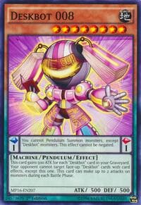 Deskbot 008 - 2016 Mega-Tins Mega Pack - YuGiOh card