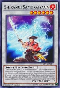 Shiranui Samuraisaga - 2016 Mega-Tins Mega Pack - YuGiOh card