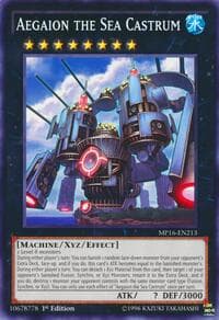 Aegaion the Sea Castrum - 2016 Mega-Tins Mega Pack - YuGiOh card