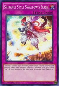 Shiranui Style Swallow's Slash - 2016 Mega-Tins Mega Pack - YuGiOh card