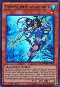 Neptabyss, the Atlantean Prince - 2016 Mega-Tins Mega Pack - YuGiOh card