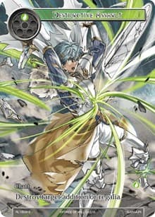 Destructive Assault - Promo Cards - Force of Will card
