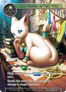 Tama, Familiar of Holy Wind (L1-Pre-release Event) - Promo Cards - Force of Will card
