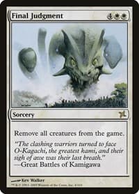 Final Judgment - Betrayers of Kamigawa - Magic: The Gathering card