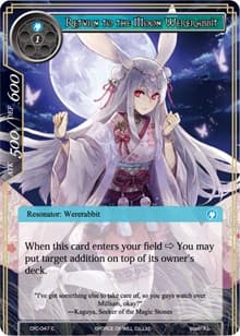 Return to the Moon Wererabbit - Curse of the Frozen Casket - Force of Will card