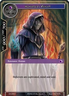 Alhazred's Zealot - Curse of the Frozen Casket - Force of Will card